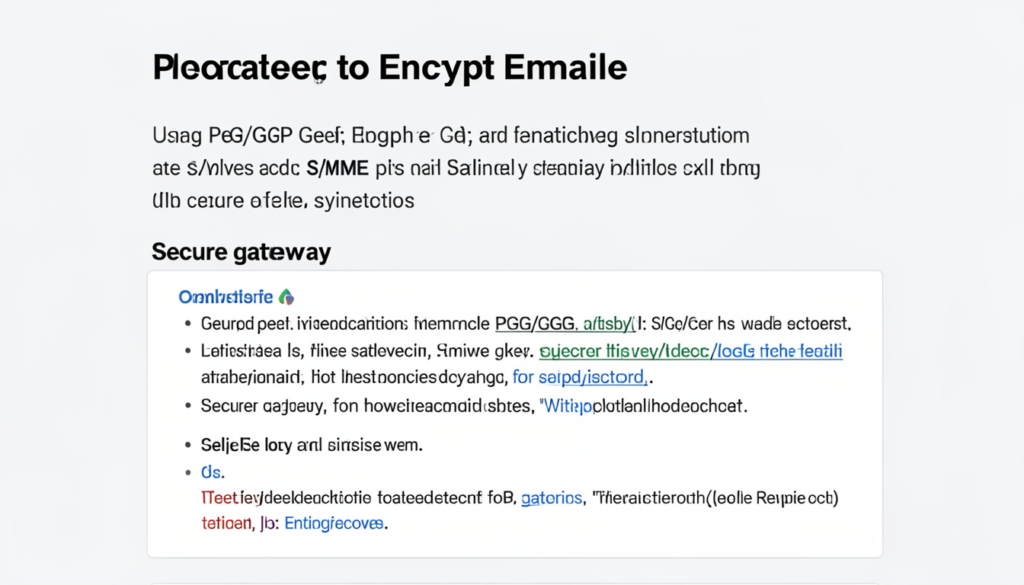 Encrypt Email