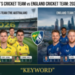australian men’s cricket team vs england cricket team players
