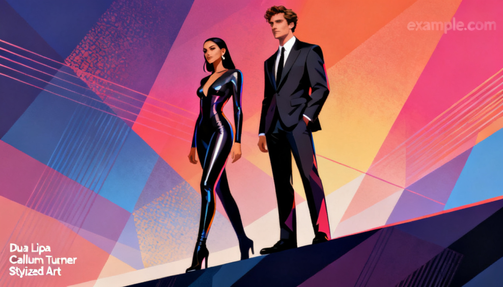 dua lipa and callum turner