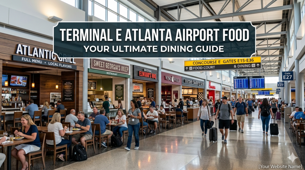terminal e atlanta airport food