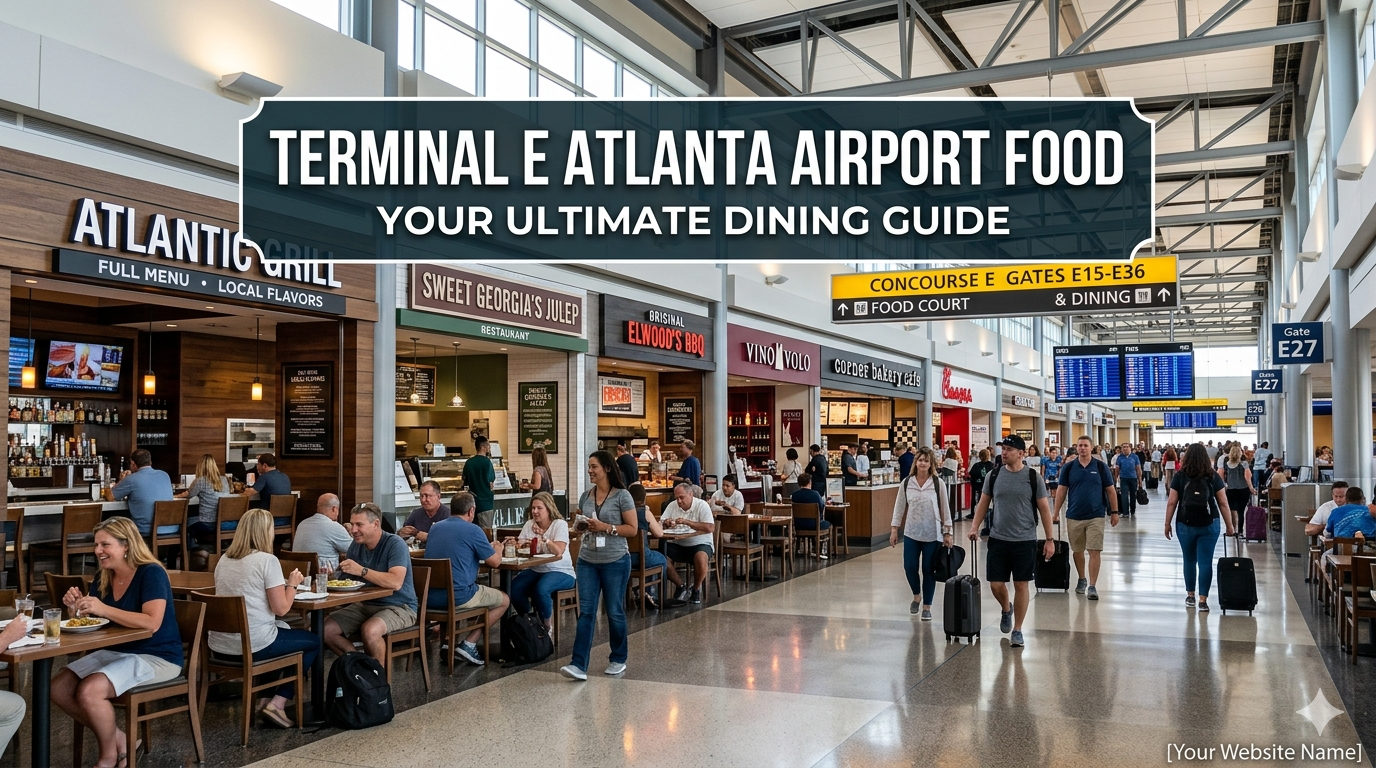 terminal e atlanta airport food